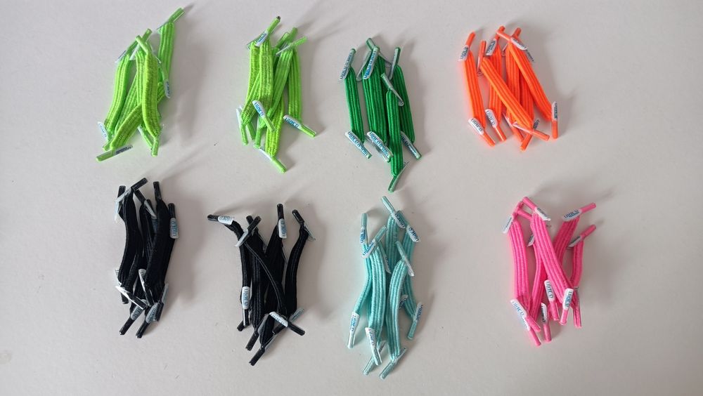 8 lotes de atacadores Ulace Kiddos