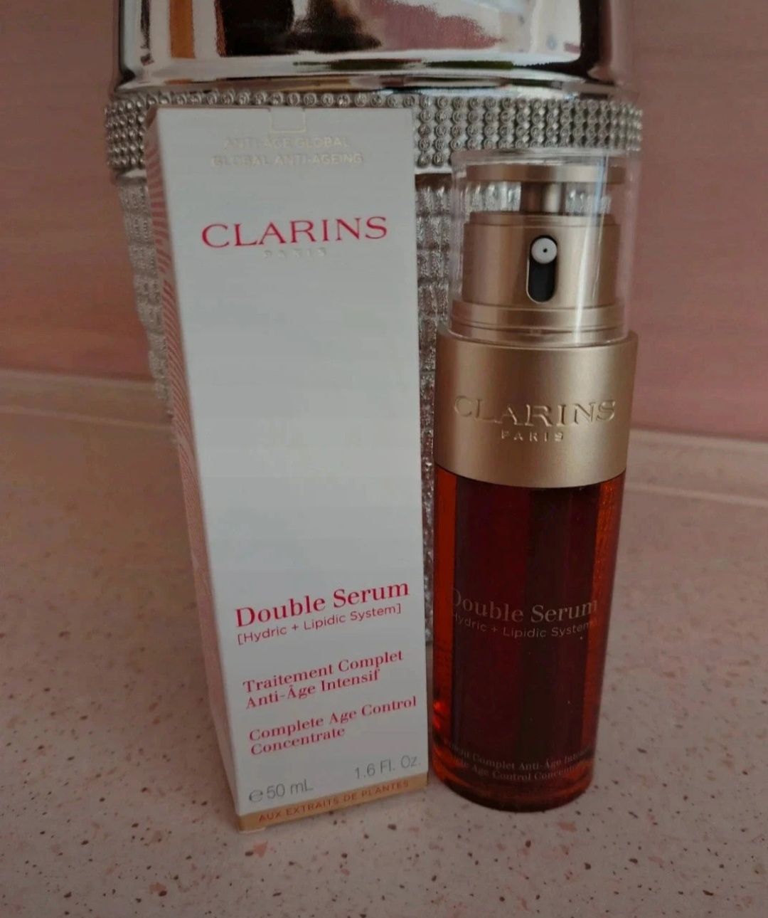 Clarins double serum oryginalne największa pojemność nowe 50 ml