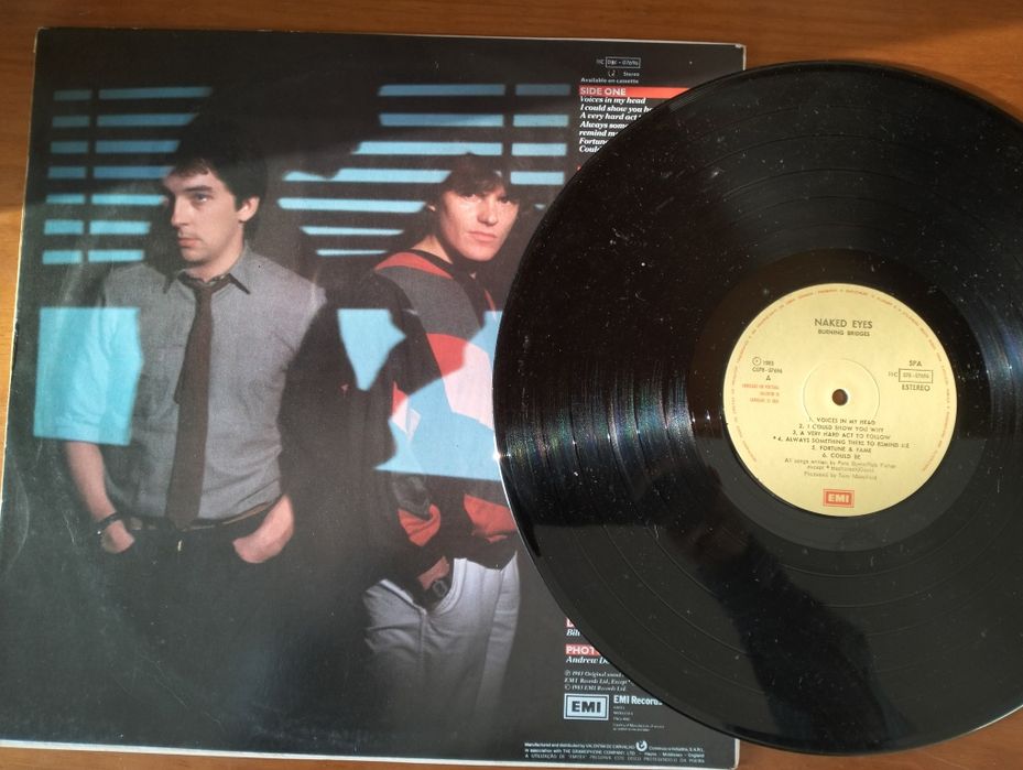 Disco de vinil LP Naked Eyes