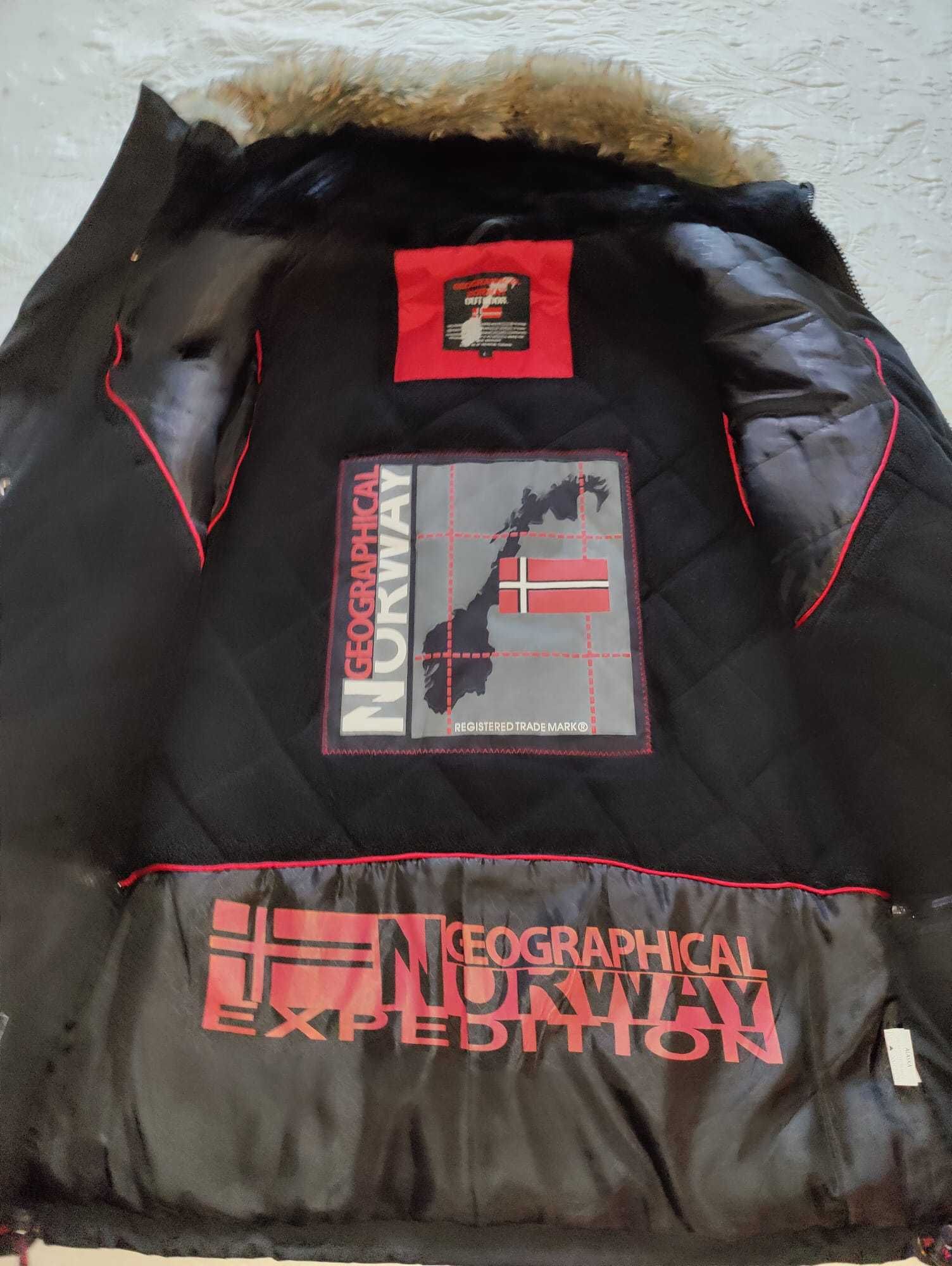 Parka kurtka zimowa męska Geographical Norway, rozm. L