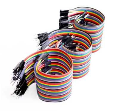 120 Fios Cabos Dupont - Jumper wires - Fios Arduino64409451554435121