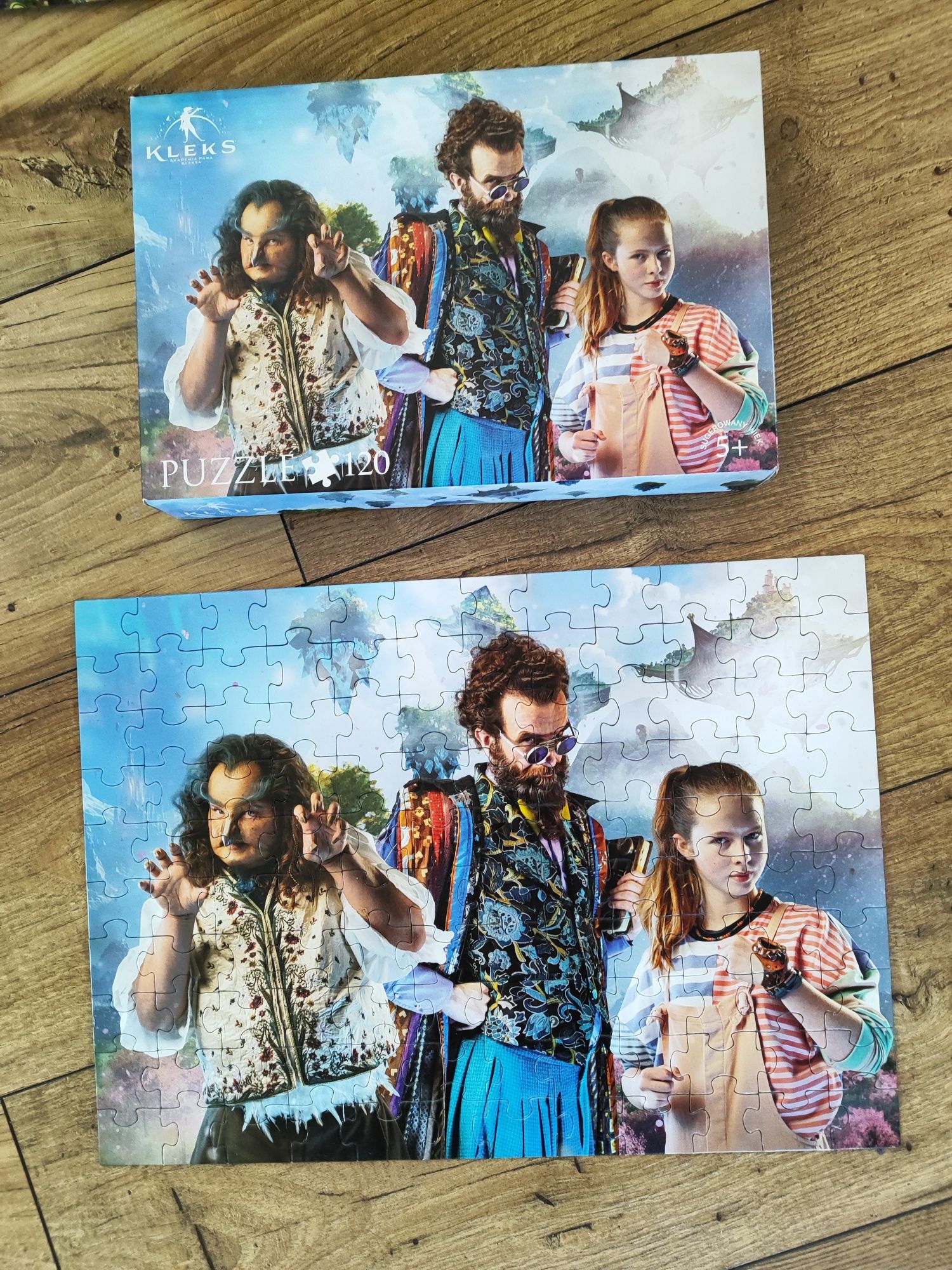 Puzzle Pan Kleks 120 elementów