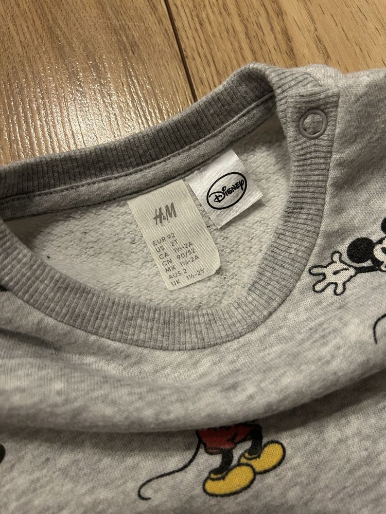 Komplet dresowy H&M 92 bluza + spodnie