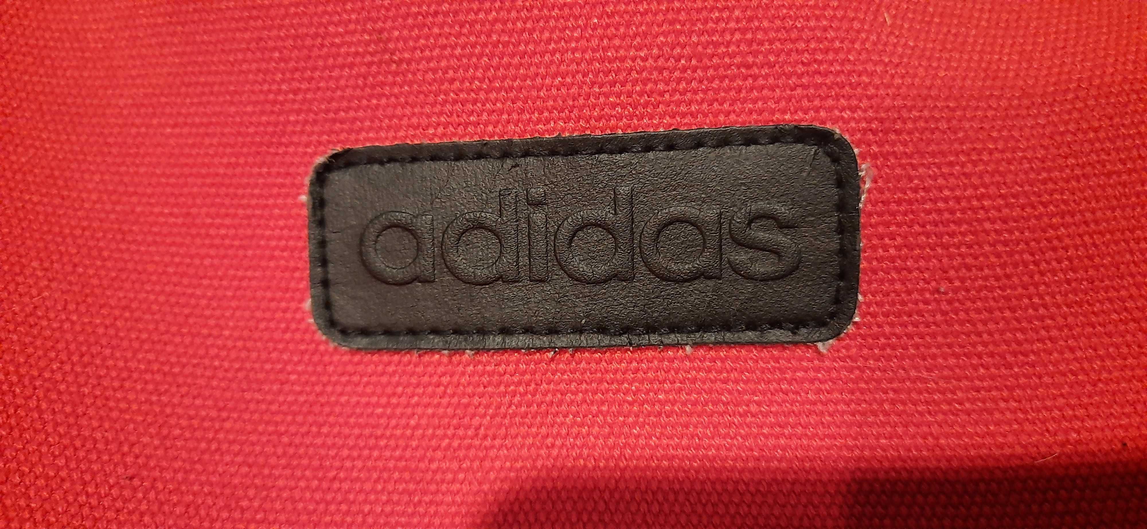 Plecak Adidas - średni, czerwony, stan bardzo dobry