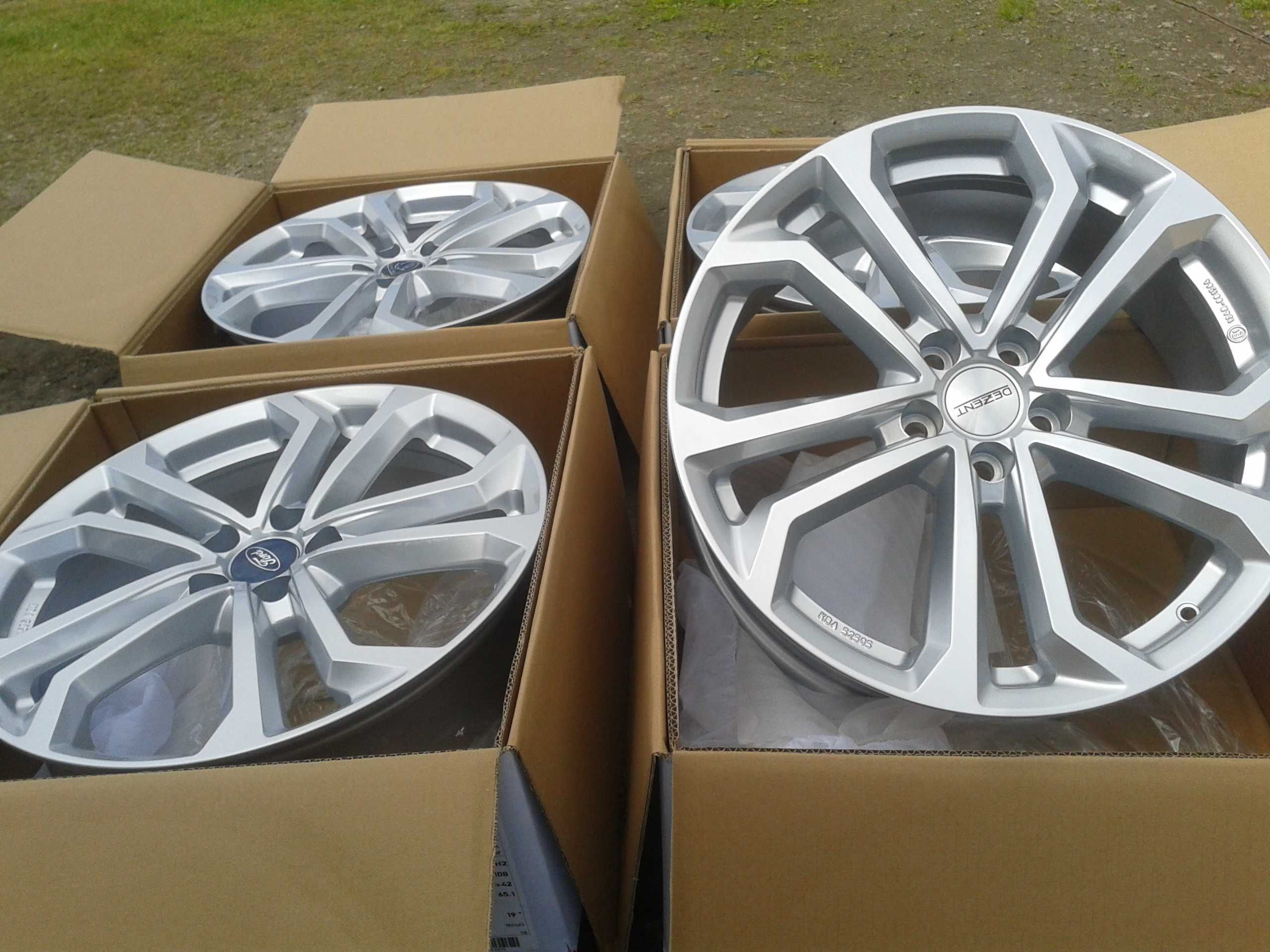 nowe r19 felgi dezent land rover jaguar 5x108 c30 c70 v90 mielec s90