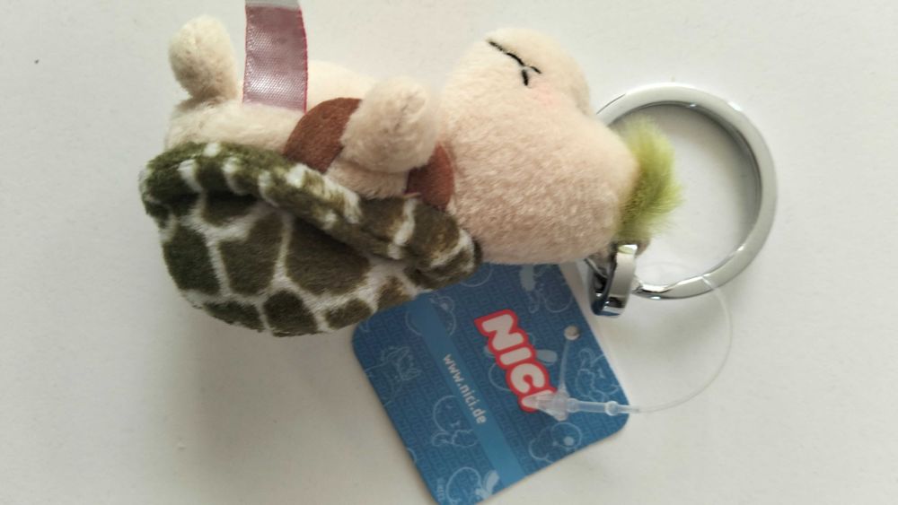 NICI -Żółw  Maskotka, brelok do kluczy ,zabawka, pluszowa