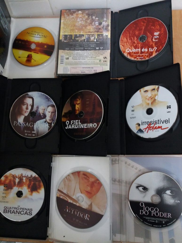 Lote de 9 DVDs originais (Filmes premiados)