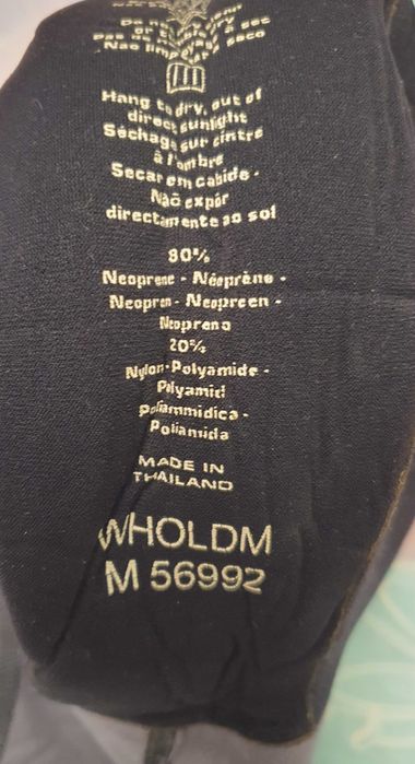 Неопреновий капюшон для гідрокостюму, шолом для дайвінгу, розмір М