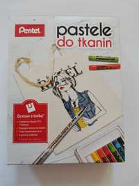 NOWE Pastele do tkanin - Zestaw z torbą - Pentel