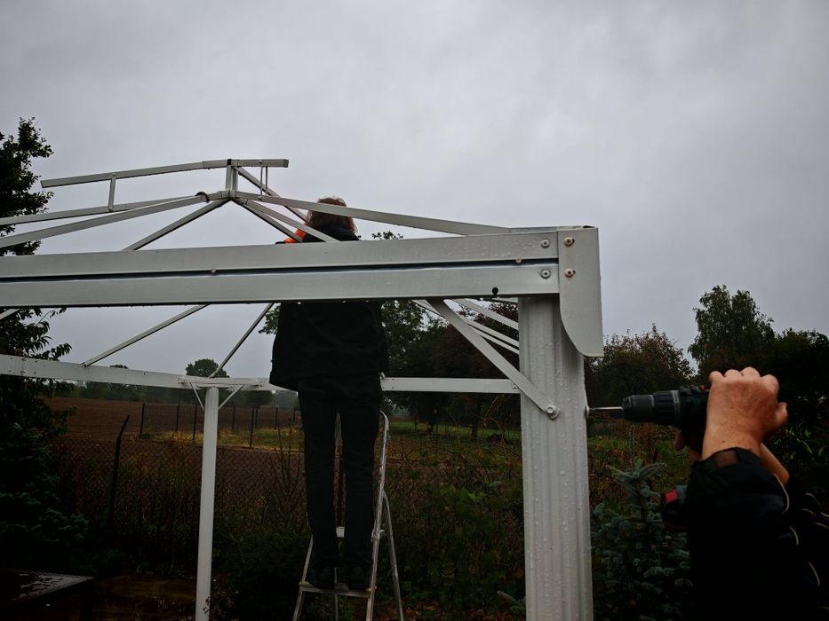 Wiata ogrodowa-konstrukcja 4x3