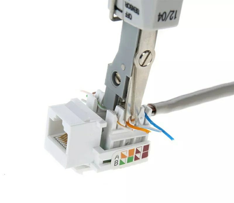 Інструмент инструмент для заделки кабеля krone RJ45 LSA-Plus