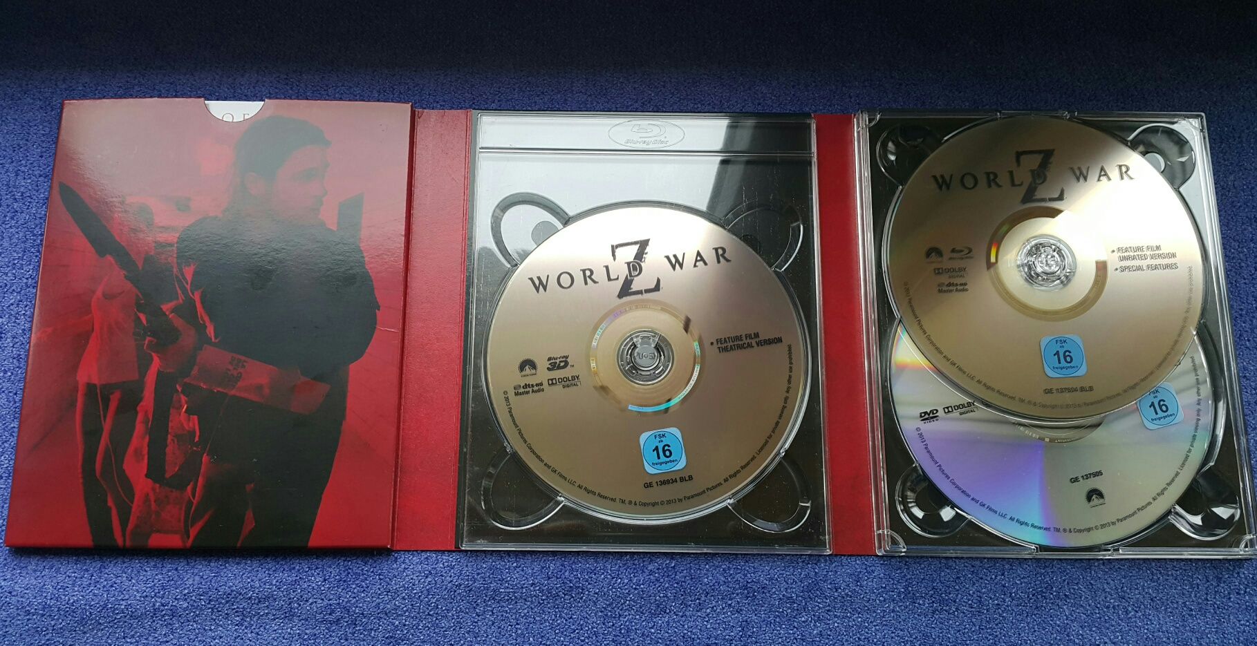 World War Z / Мировая война Z (Blu-Ray Limited Edition)