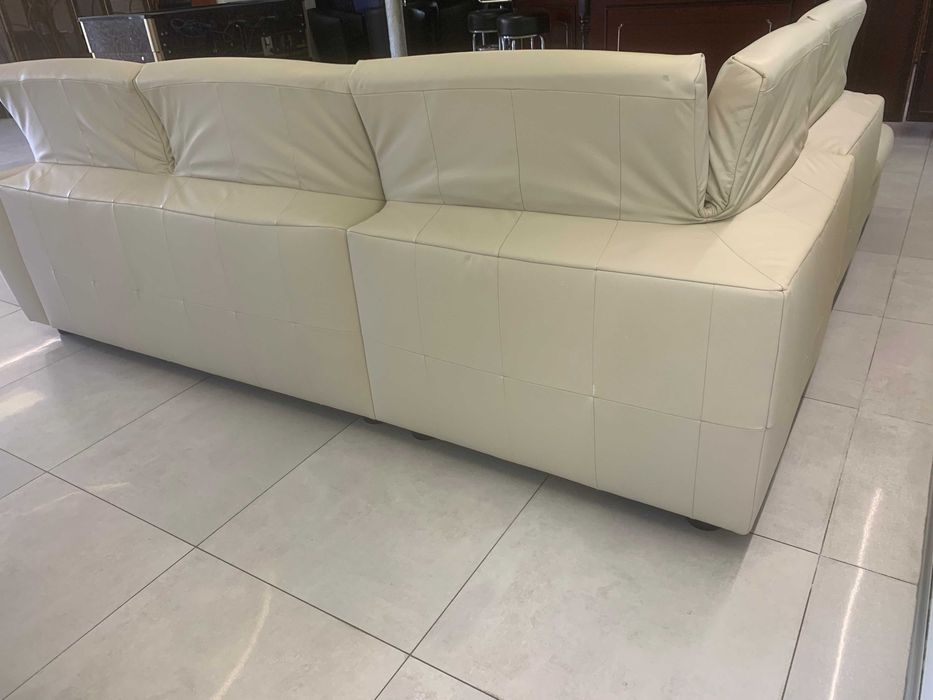 niemiecki narożnik 270x245 skóra naturaln jak nowy