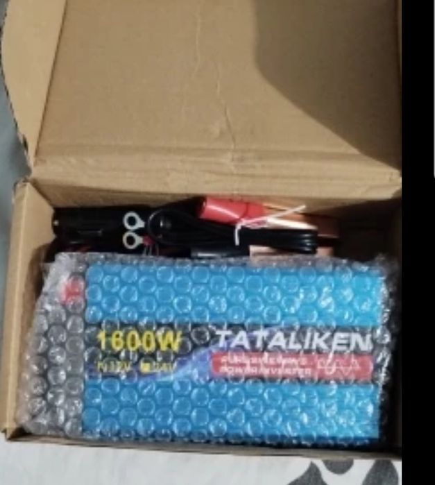 Інвестор tataliken 1600w 220 з чистою синусоїдою.