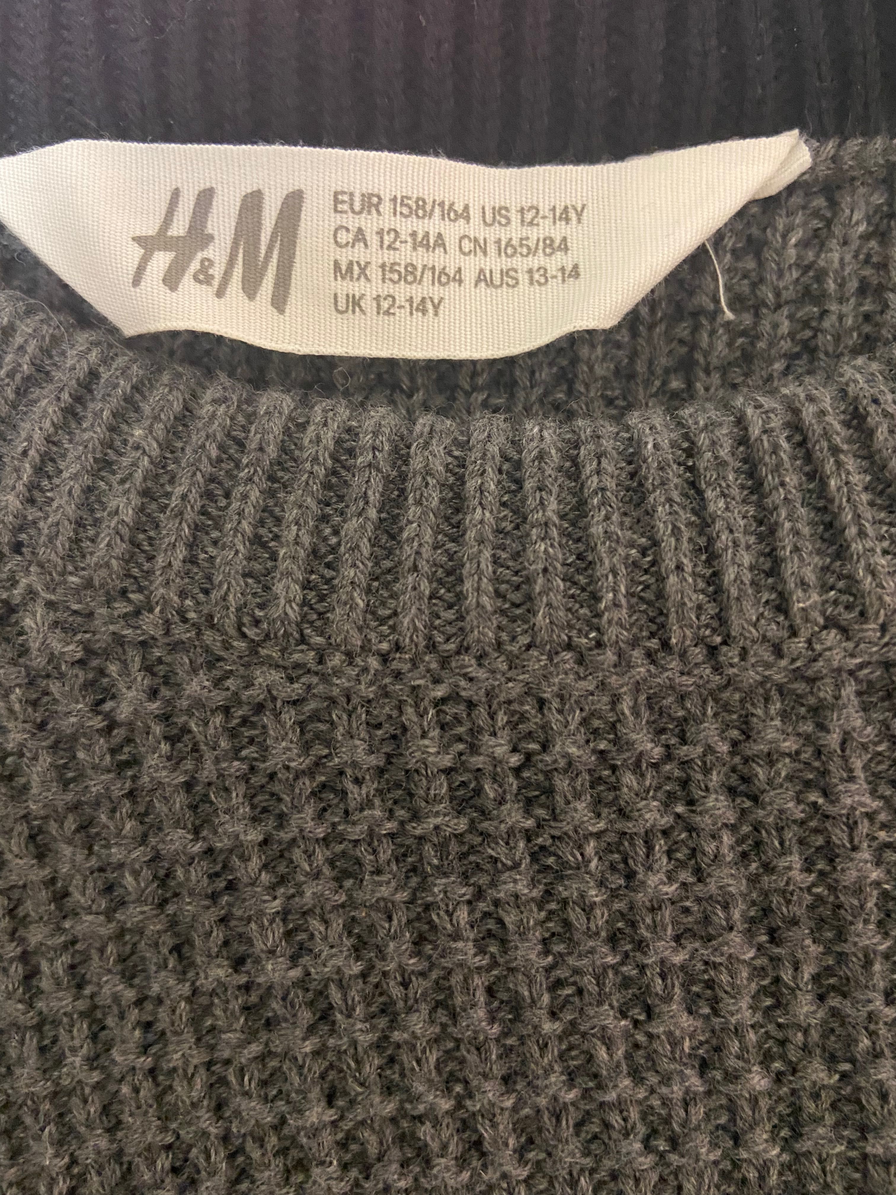 Светр H&M з кишенею 12-14р