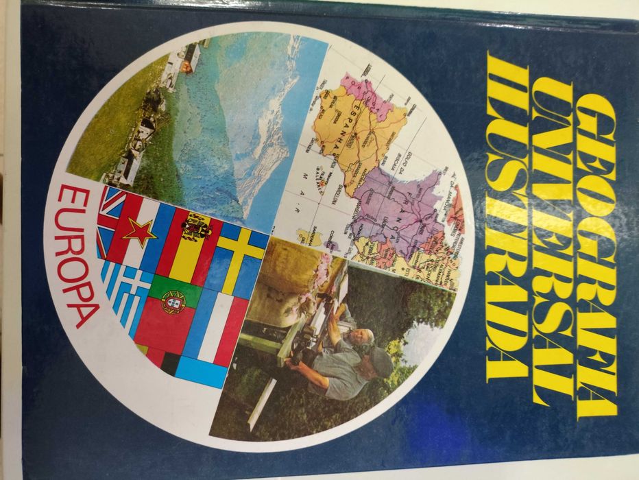 Livros Geografia Universal Ilustrada - 4 Vol.Circulo de Leitores 1980