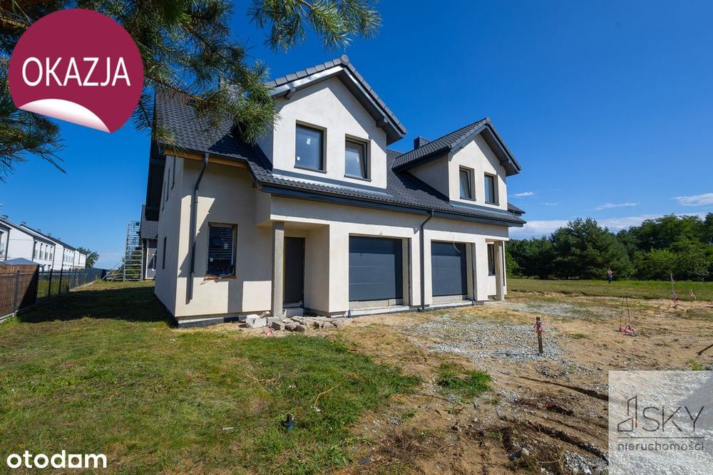 Nowoczesny, jednorodzinny dom dwulokalowy