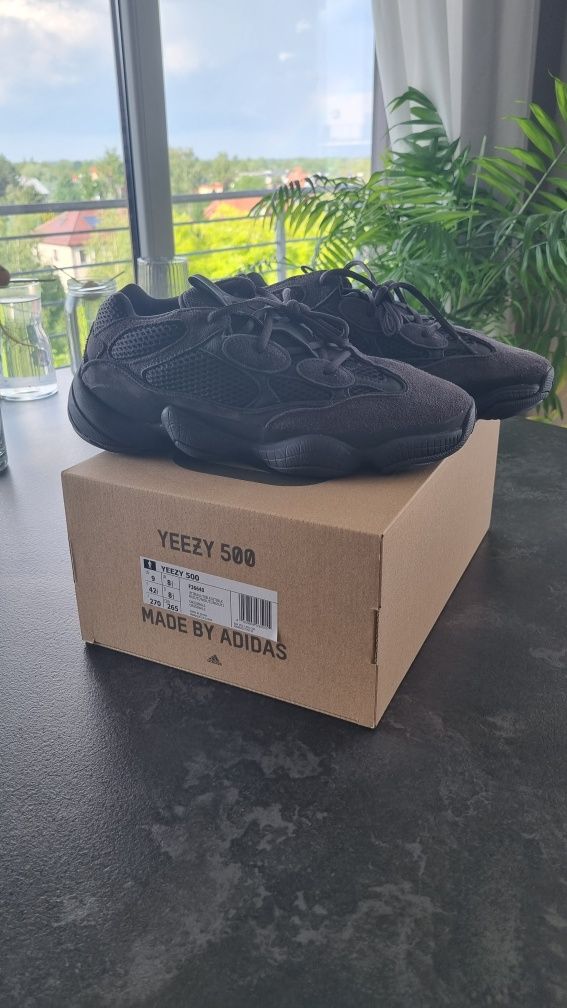 Yeezy Boost 500 Utility Black 42 2/3 DS Nowe