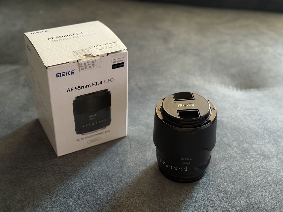 Об'єктив MEIKE AF 55mm F1.4 NEO APS-C (для Sony E-Mount)