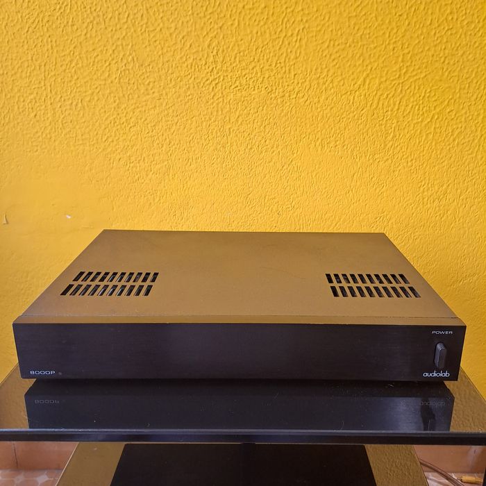 Audiolab 8000c e 8000p preamplificador e amplificador