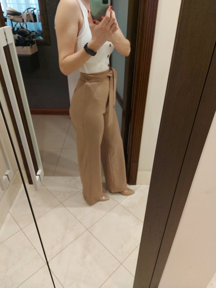 Sheinside XS proste eleganckie spodnie