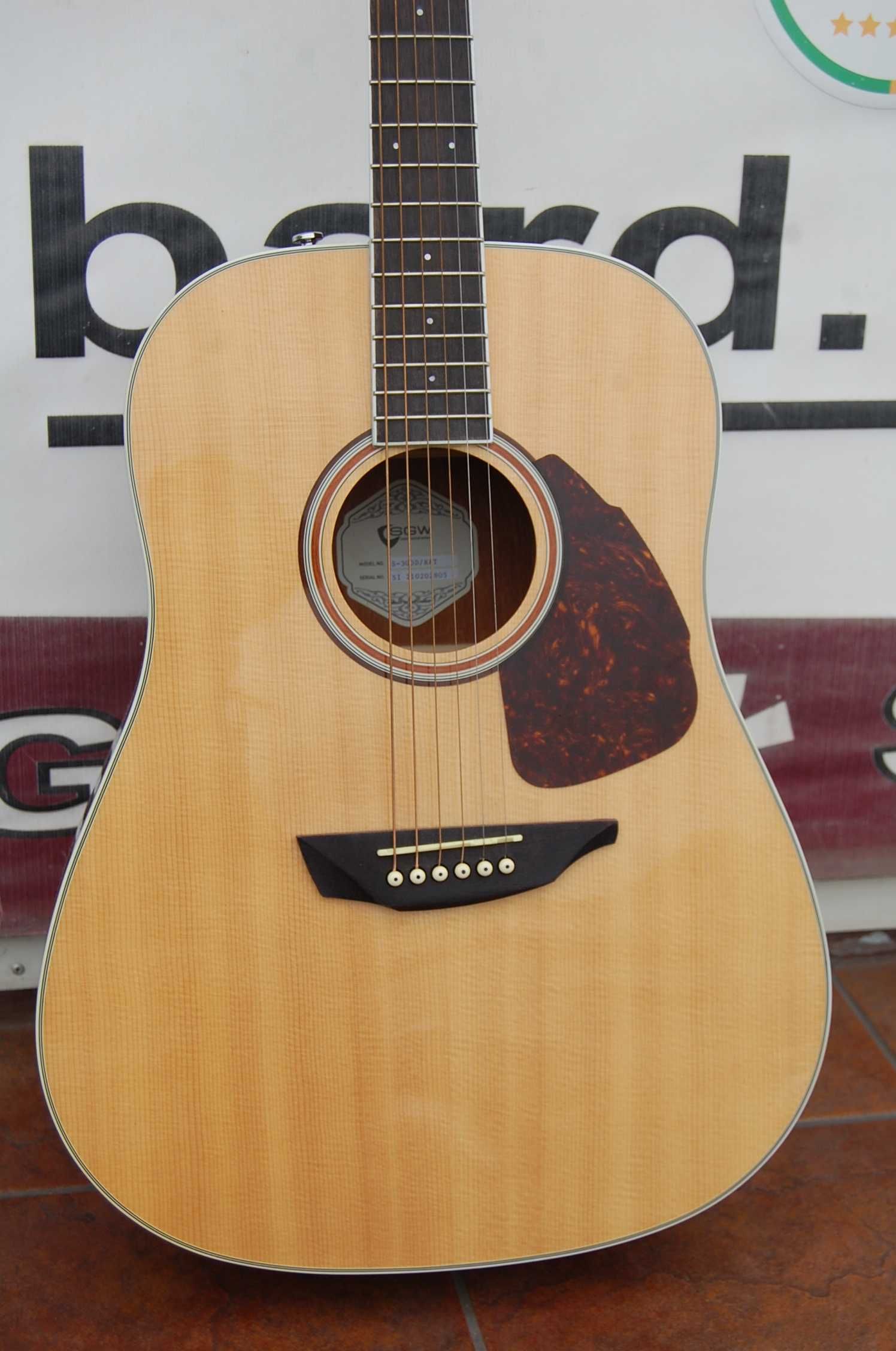 Gitara akustyczna / Samick Samick SGW S-300D/NAT + Mega Akcesoria