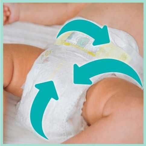 Zestaw 2w1 PIELUCHY PAMPERS 2 Premium CARE 2x68szt