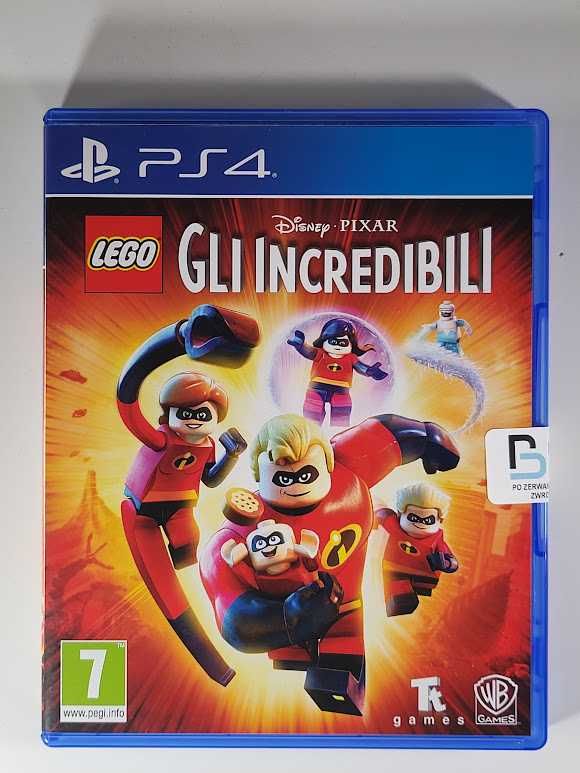 Lego Iniemamocni / The Incredibles / PS4 / Gry Używane / Mokotów / Wwa