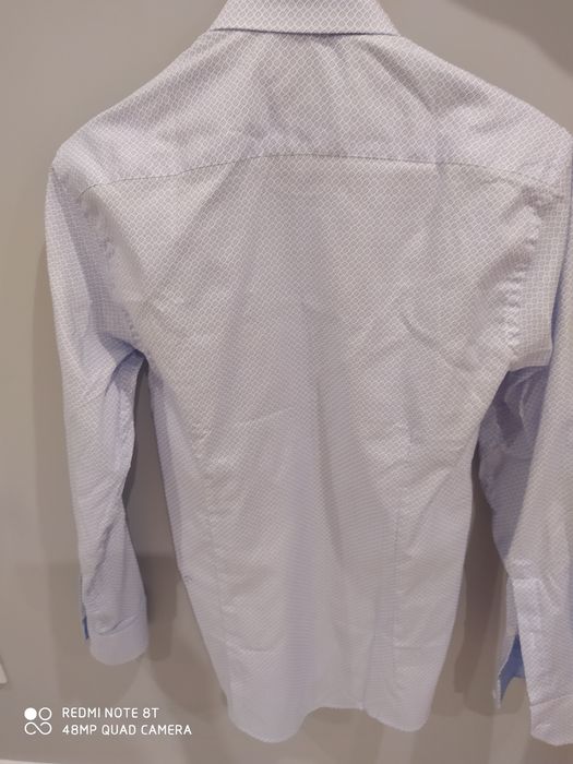 Koszula męska/młodzieżowa S kołnierzyk 37/38