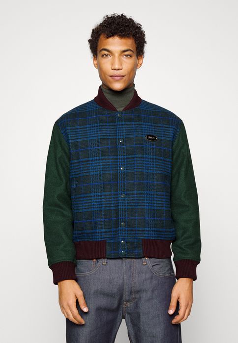 Kurtka bomber z dodatkiem wełny logo  Lacoste S