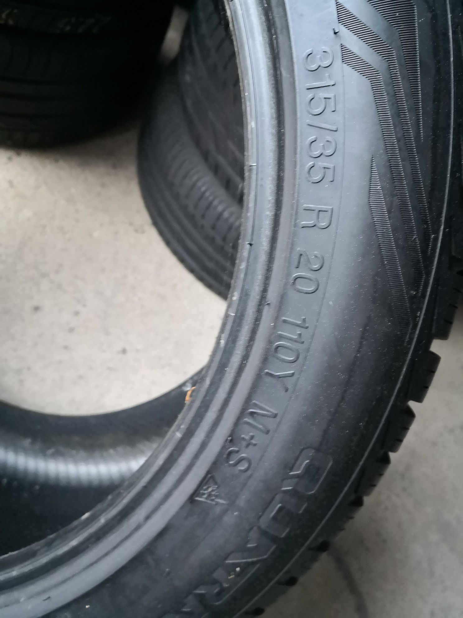 315/35r20 Vredestein 2021r 6.2mm wielosezon