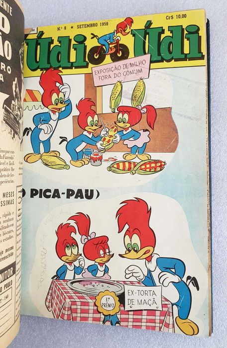 Antiga Encadernação com 10 diferentes "Comics da Ebal" ~ 1959/62 ~ #4