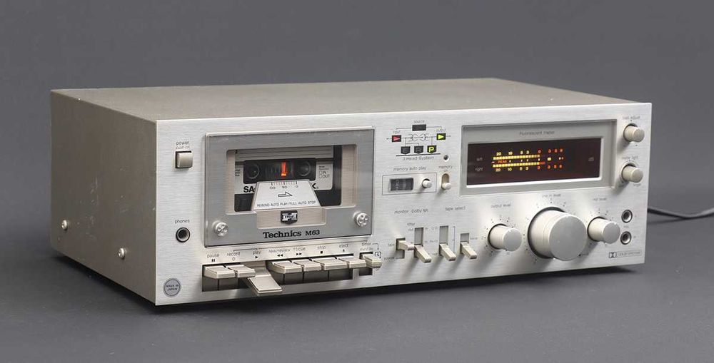 Technics RS-M63 касетний магнітофон (Японець, 3 голови)