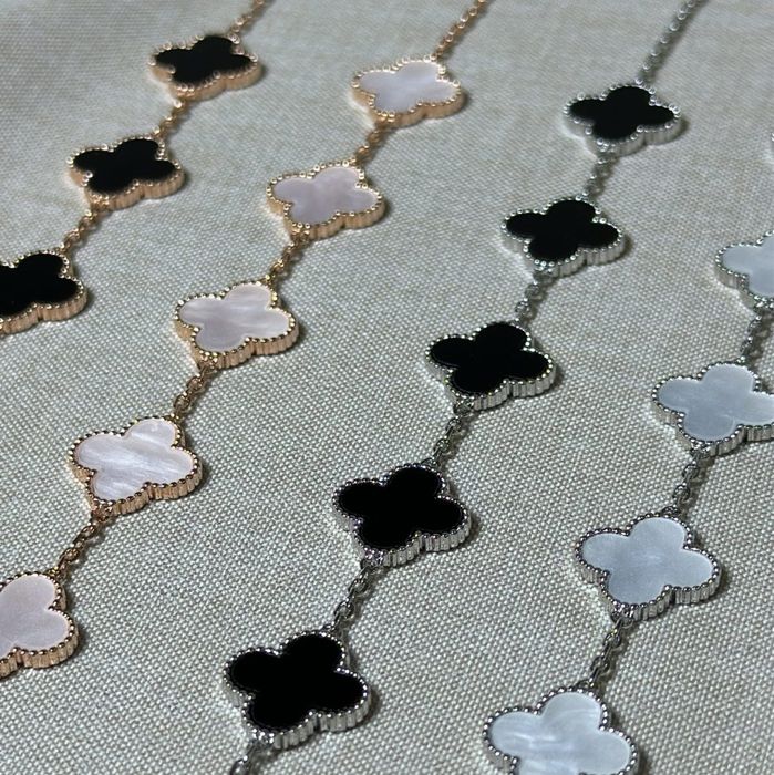 Клевер браслет,сережки,кольє