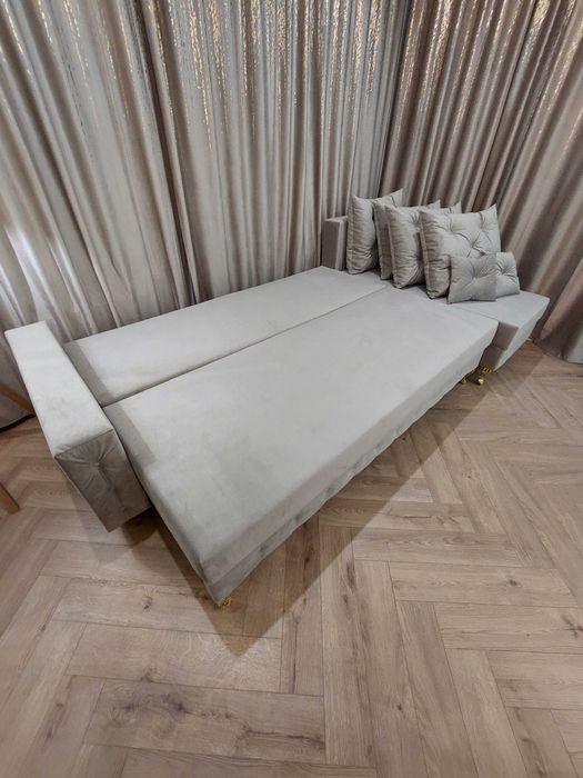 NOWY Luksusowy narożnik z możliwością spania 290 x 145 x 85cm