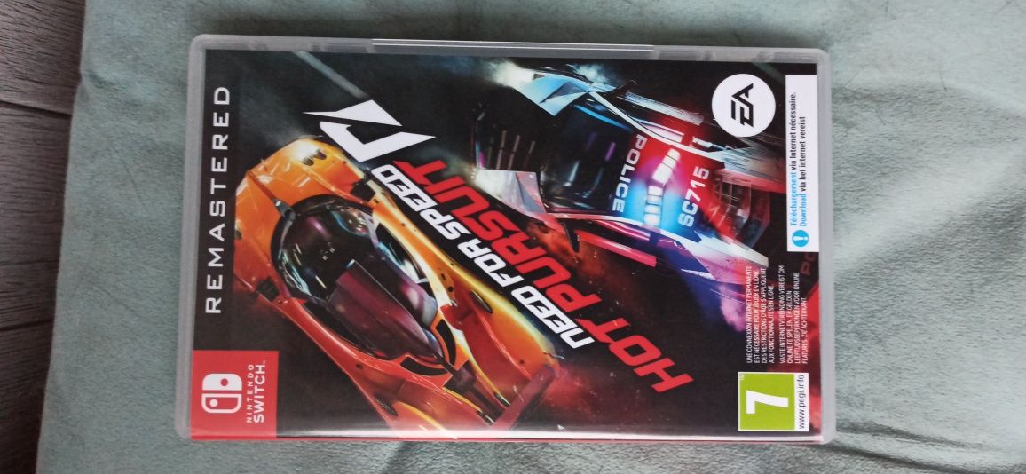 Картридж Need for speed hot pursuit remastered до Nintendo switch