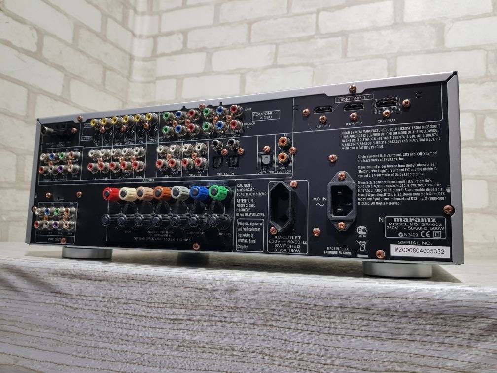 7.1 AV ресивер MARANTZ SR 4002, *7x80 Вт, HDMI, б/у з Німеччини