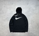 Мужская Кофта Худи Nike Big Swoosh Оригинал Идеал S-M Drill