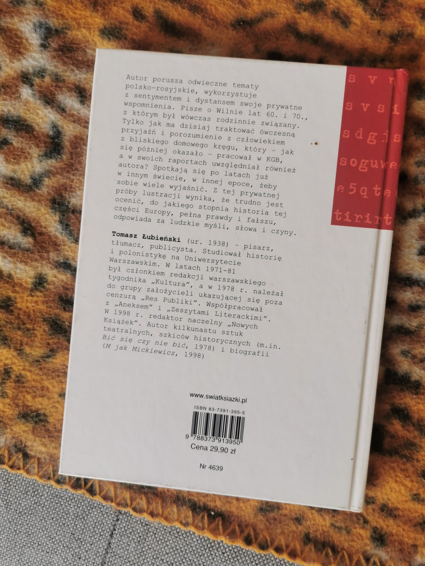 Książka Wszystko w rodzinie Tomasz Łubiński