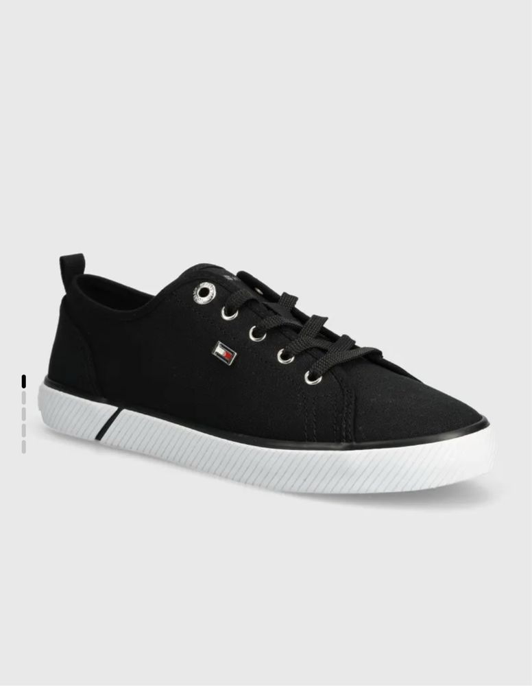 Кеди  Tommy Hilfiger vulc canvas sneakers