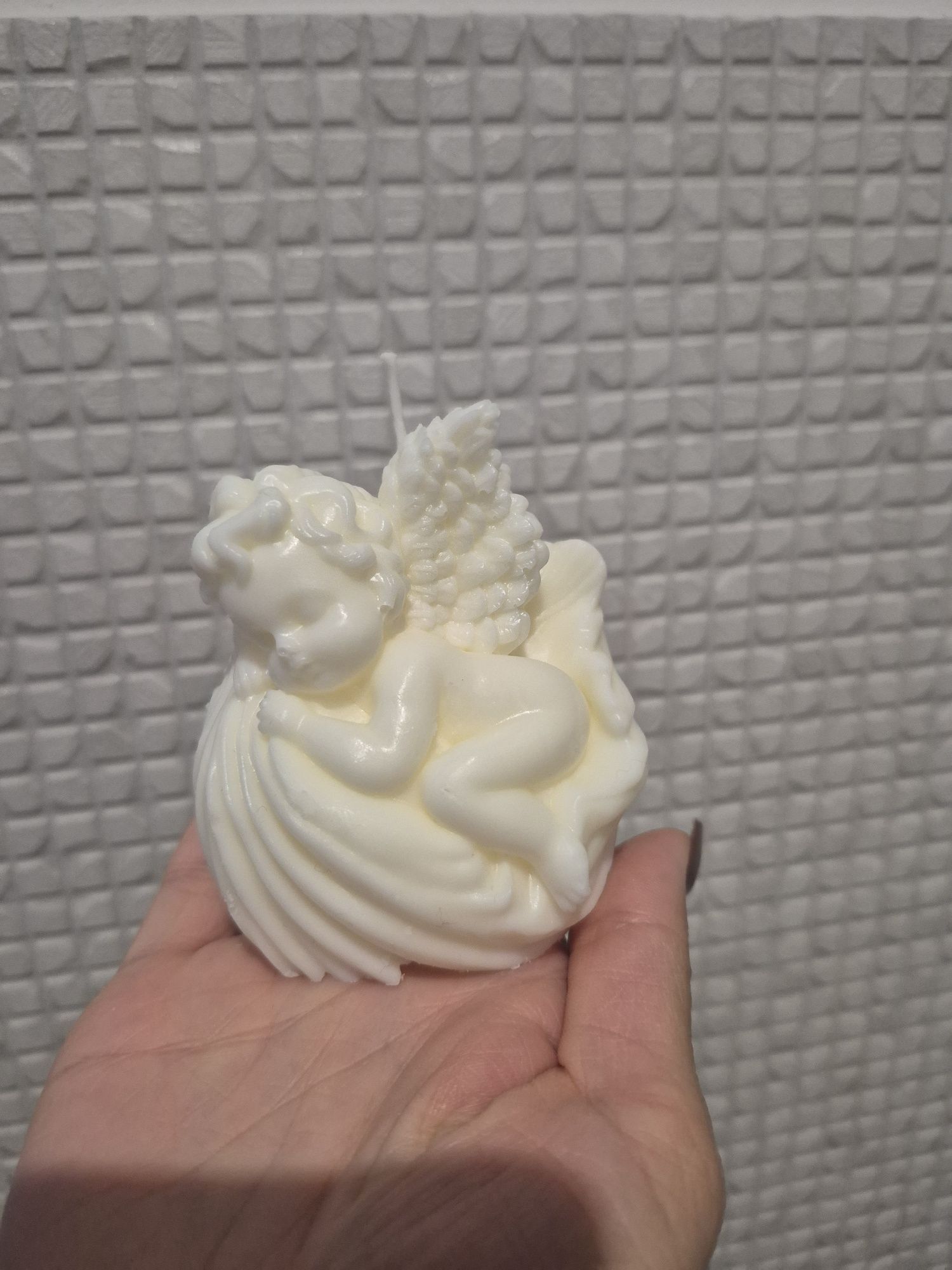 Świeczka sojowa anioł hand made