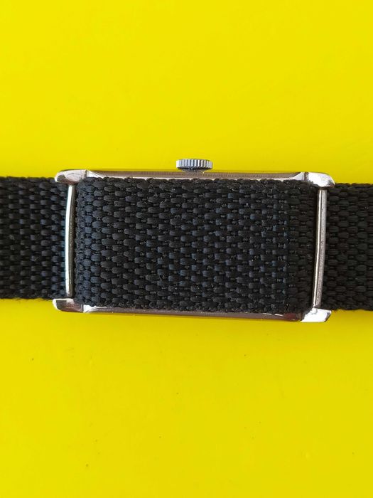 Prostokątny Tissot Art Deco,z 1936 roku, tarcza Sector  nieodnawiana