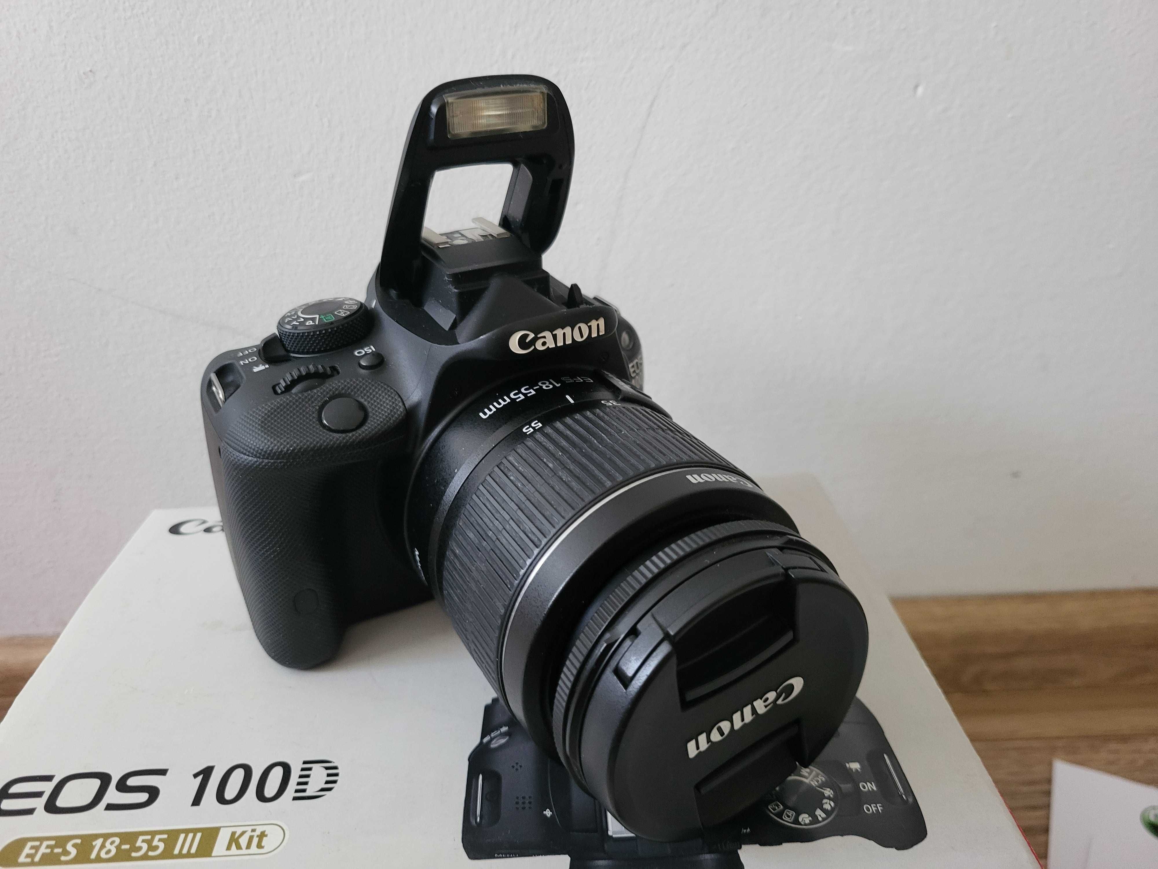Фотоапарат Canon EOS 100D EF-S 18-55 ІІІ