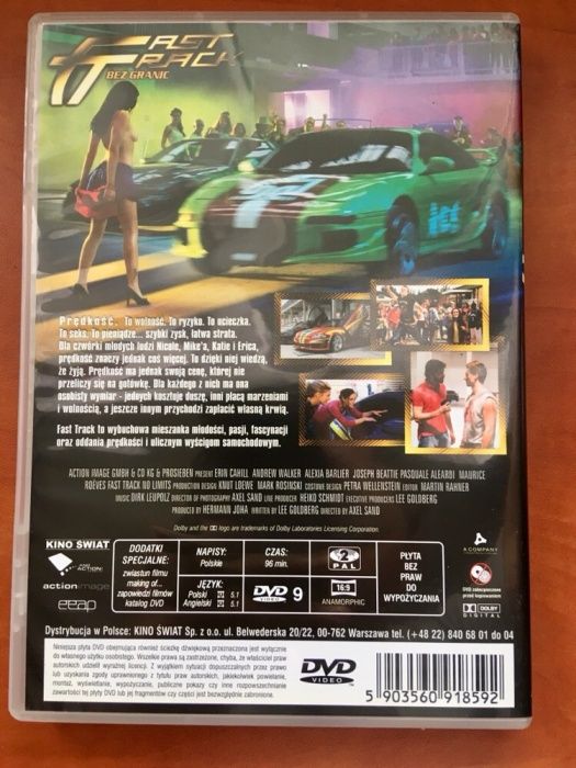 Fast Track - film DVD