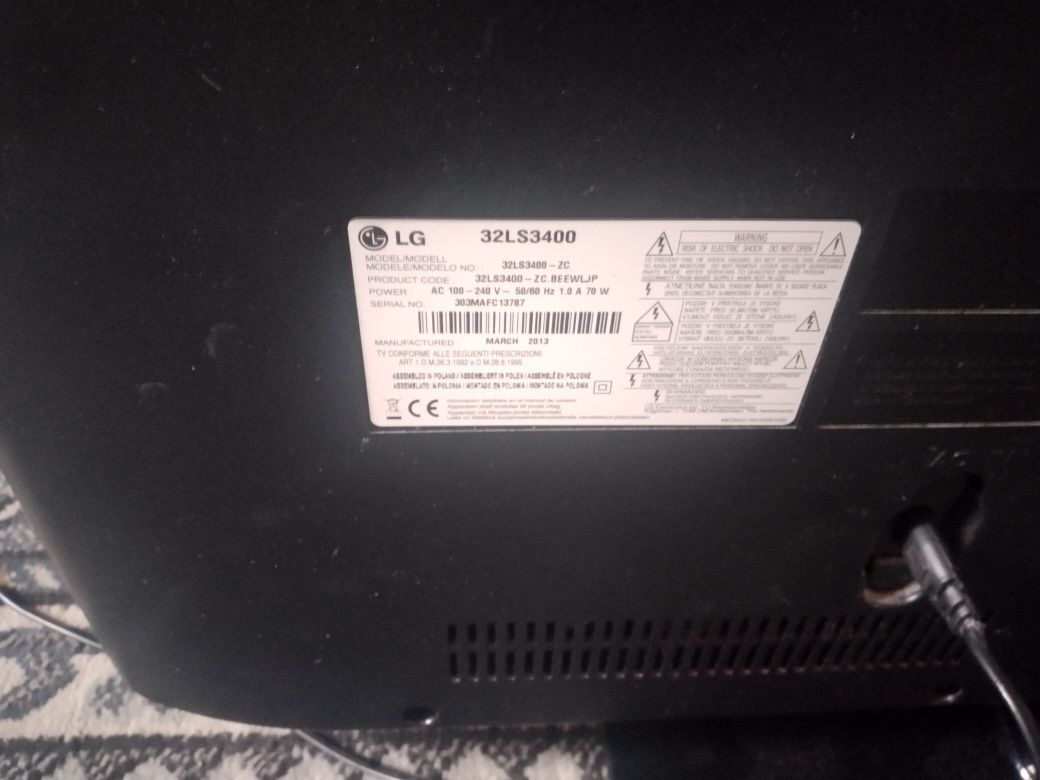 Telewizor LG 32 model 32LS3400