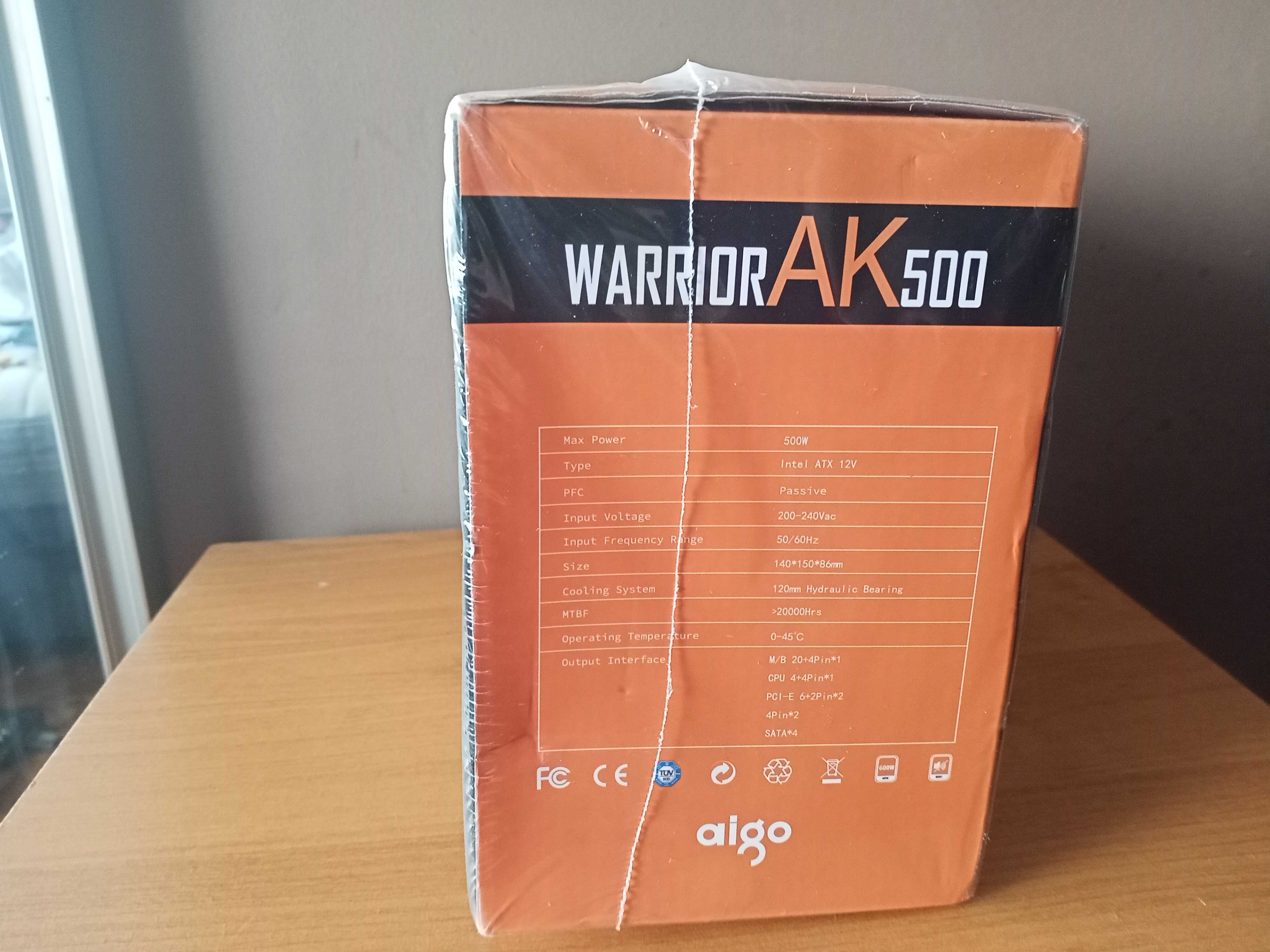 Zasilacz Aigo AK Warrior 500w