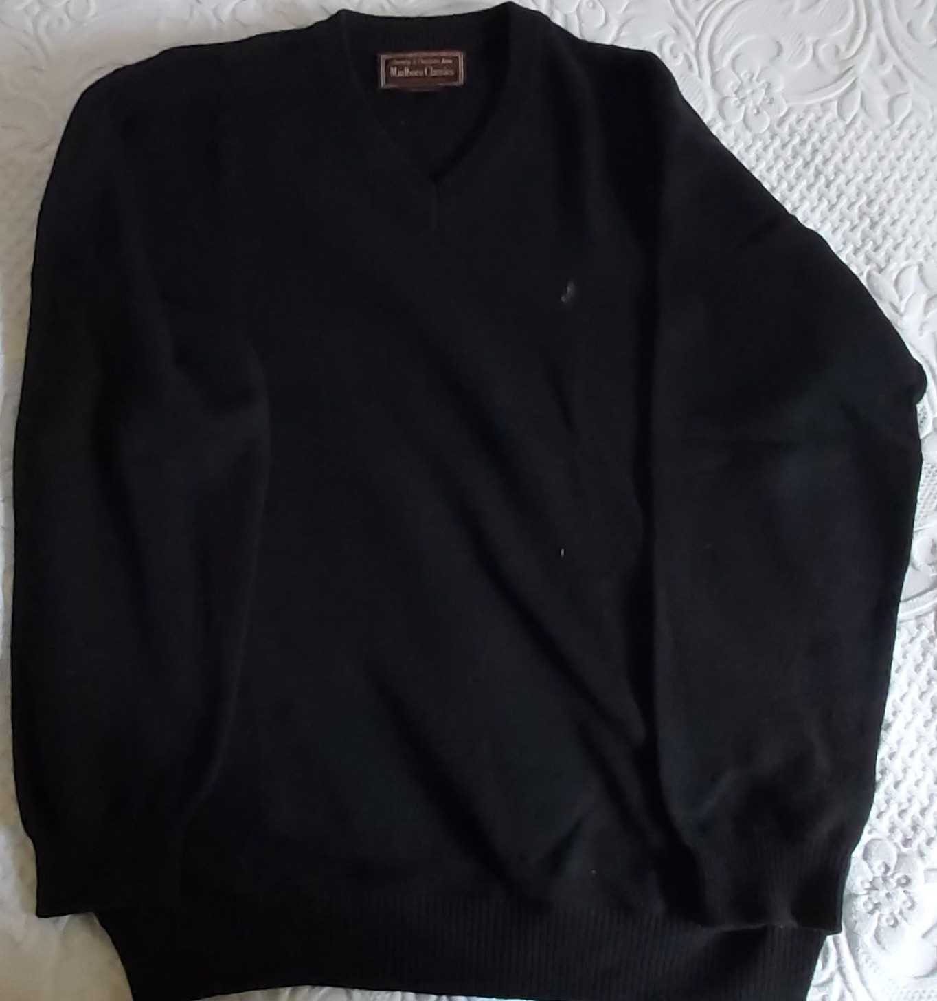 Malboro - Camisola de cor preta