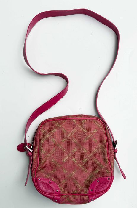 Torebka Różowa Listonoszka Longchamp Torba Na Ramię