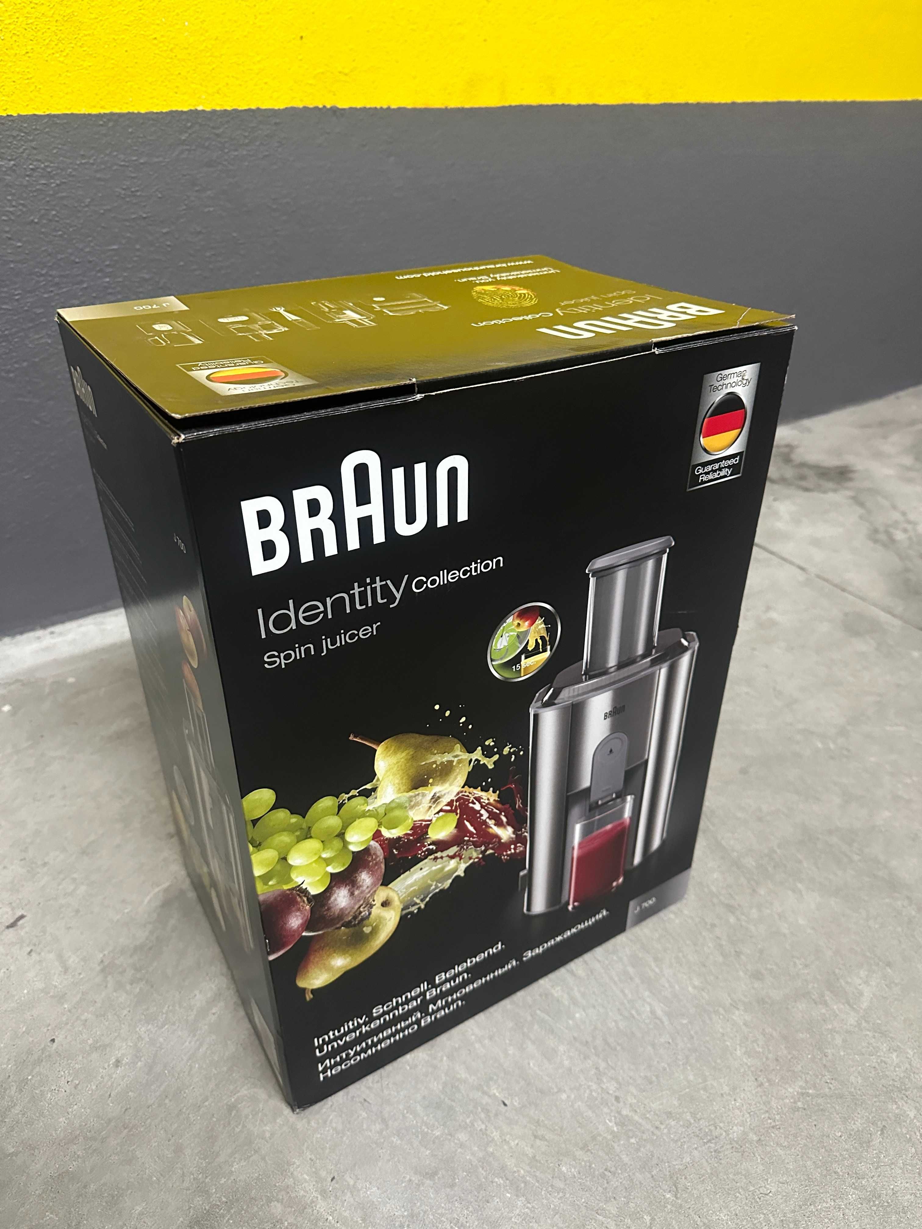 Braun Centrifugador J700 Cinzento