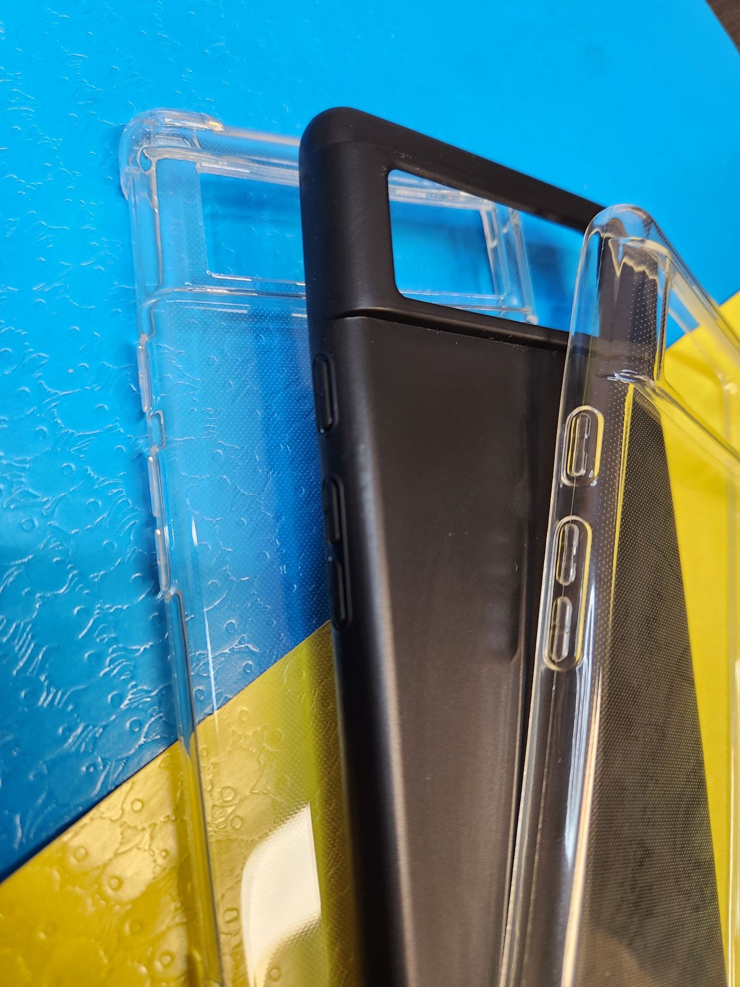 Чехол Google Pixel 6 та Pixel 6Pro TPU силіконовий прозорий , чорний